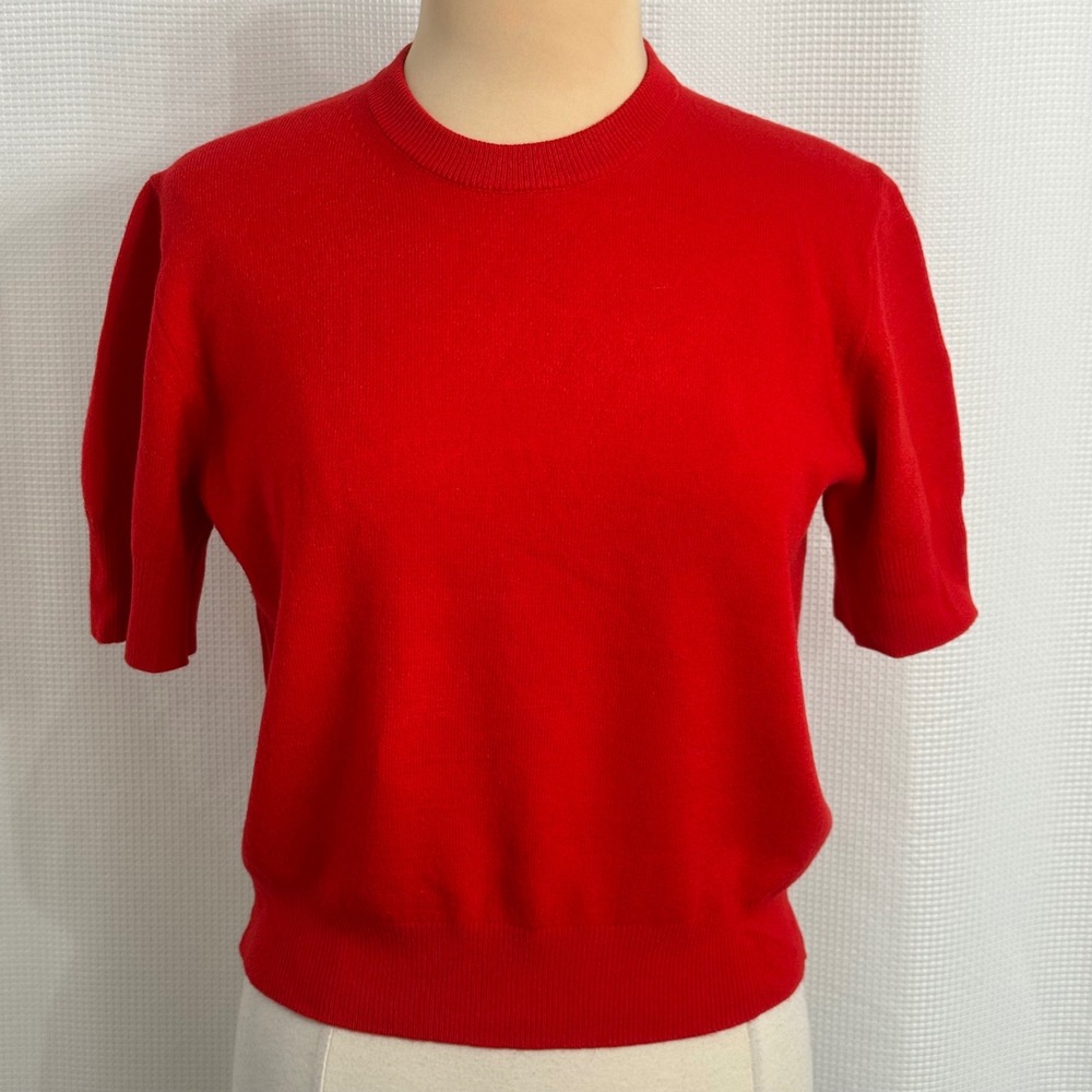 French Connection Nola Fine Knit Short Sleeve Sweater